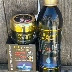 Filipino lotion face cream , soap and lotion 3 pieces  Skincare Set